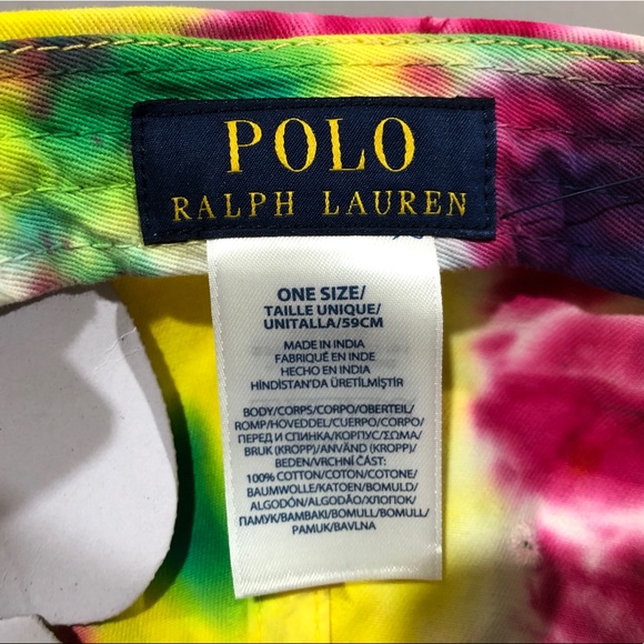 Ralph Lauren Polo Hat, Tie Dye - Picture 7 of 8